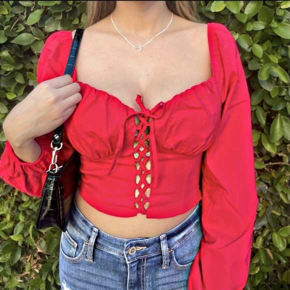 Ruby Puff Sleeve Top - Picture 3 of 3